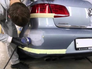 Локальная покраска кузова автомобиля
